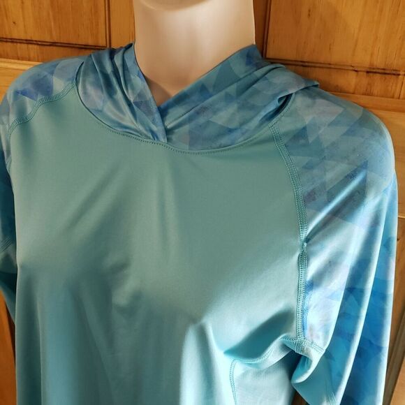 Nepallo Athletic Pullover Top Long Sleeves Hooded - Picture 3 of 6